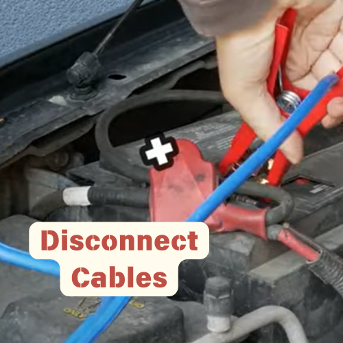 Disconnect the cable