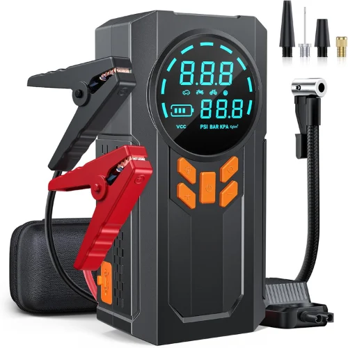 Jump Starter with Air Compressor