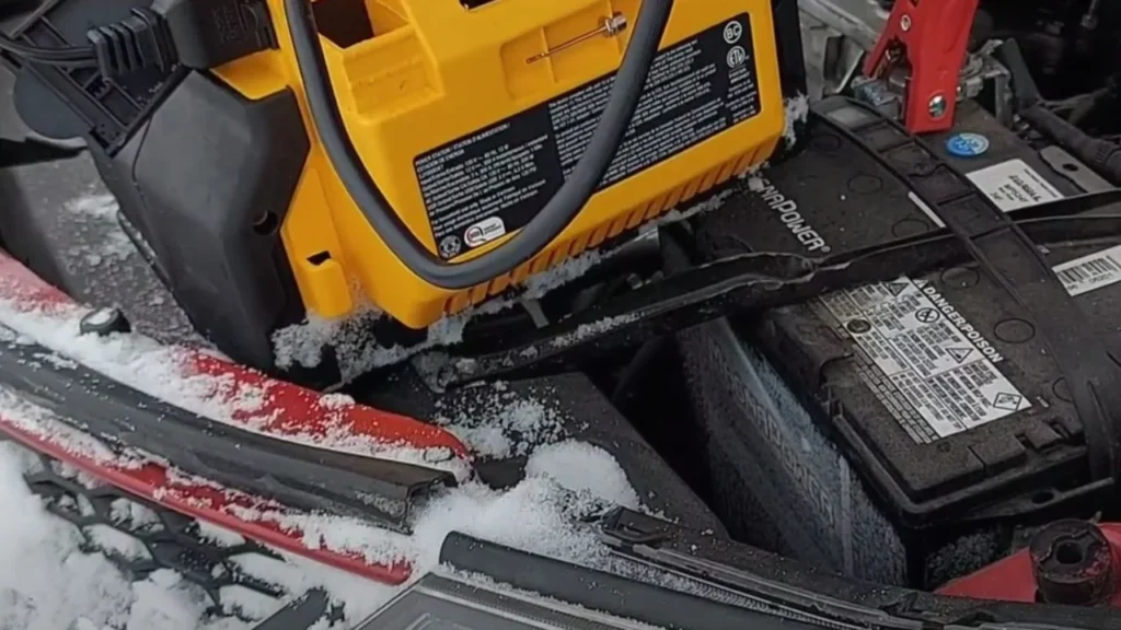 Jump Start a Frozen Battery