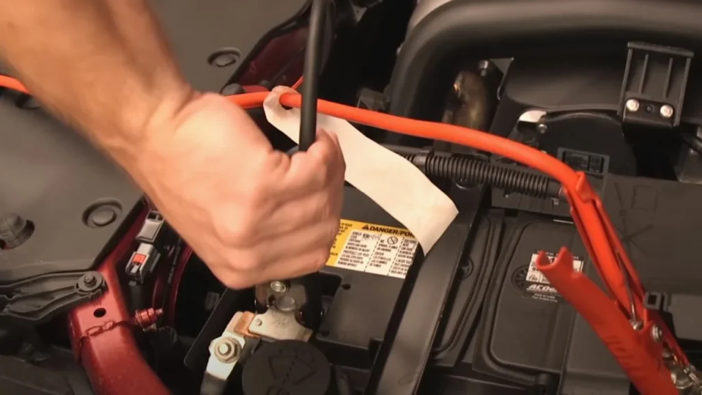 Connecting the Jumper Cables