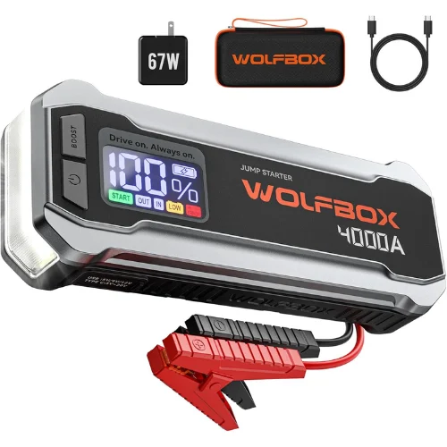 WolfBox 4000A Jump Starter