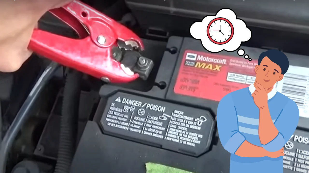 how long does it take to jump start a car​