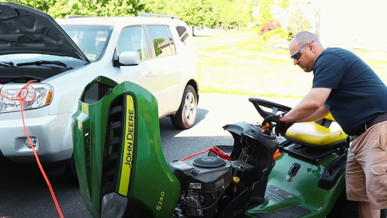 How to Jump Start a Lawn Mower