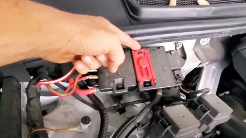 Where is the battery located in a 2021 Audi?