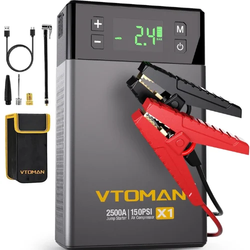 VTOMAN X1 Jump Starter with Air Compressor