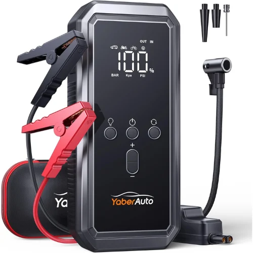 YaberAuto Jump Starter with Air compressor