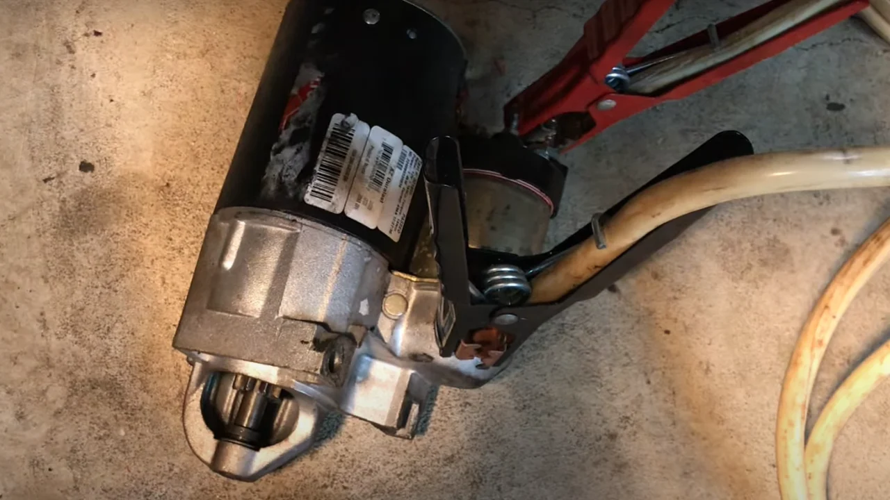 how to jump start a starter solenoid