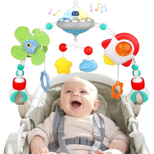 qesfir Musical Baby Stroller Arch Toys